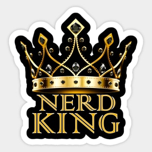 Nerd King #1 Sticker